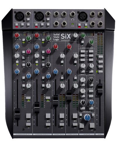 Mixer audio Solid State Logic - SiX, negru - 2