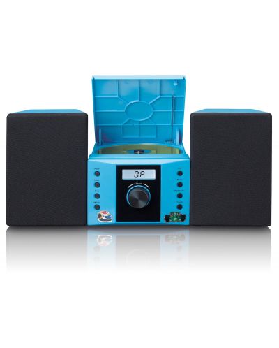 Sistem audio Lenco - MC-013BU, albastru - 2