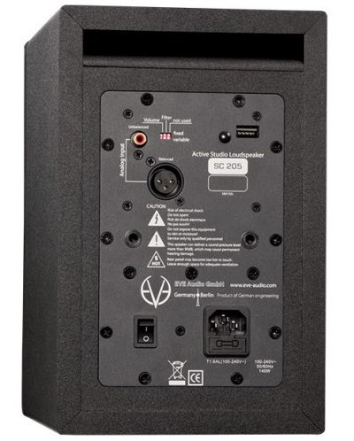 Sistem audio EVE Audio - SC205, negru/argintiu - 4