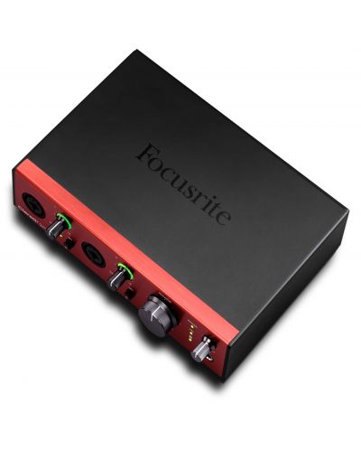 Interfață audio Focusrite - Clarett+ 2Pre, roșu/negru - 4