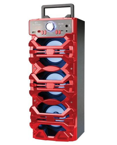 Sistem audio Elekom - EK-750, roșu - 1