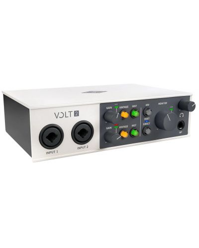 Interfata audio Universal Audio - Volt 2 Studio Pack, alba/gri - 4