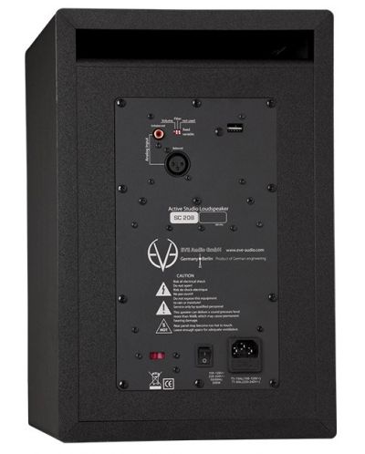 Sistem audio EVE Audio - SC208, negru/argintiu - 3