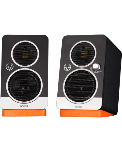 Sistem audio EVE Audio - SC203, negru/argintiu - 1