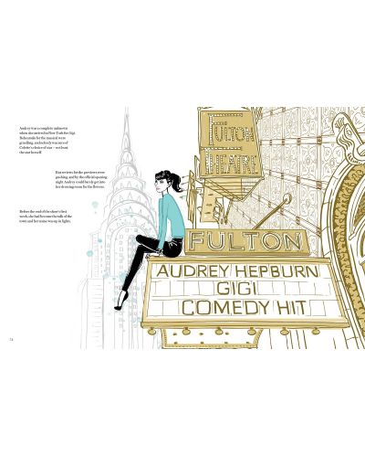Audrey Hepburn: The Illustrated World of a Fashion Icon - 6