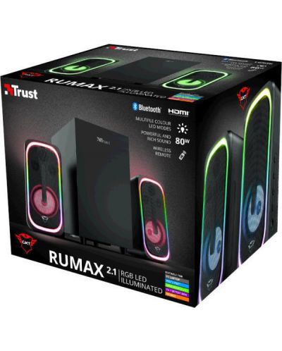 Sistem audio Trust - GXT635 RUMAX BT, 2.1, negru - 3