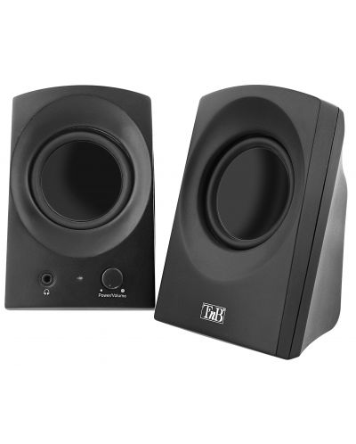 Sistem audio T'nB - ARK Series, 2.0, negru - 1