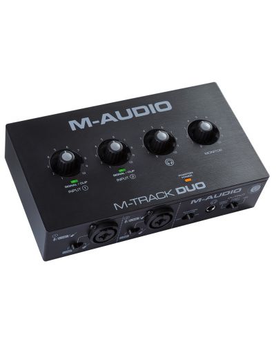 Interfata audio M-Audio - M-Track Duo, neagra - 3