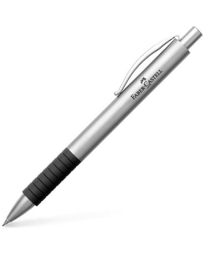 Creion automat Faber-Castell  Essentio - 0.7 mm, Culoare argintie - 2