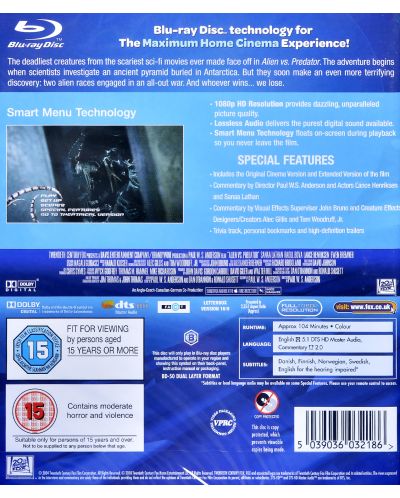 AVP: Alien vs. Predator (Blu-Ray)	 - 2