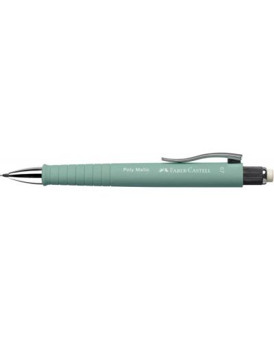 Creion automat Faber-Castell Poly Matic - 0.7 mm, menta verde - 1