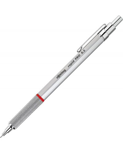 Creion automat Rotring Rapid Pro - 0,5 mm, argintiu - 1