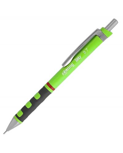 Creion automat Rotring Tikky Neon - 0,7 mm, verde - 1