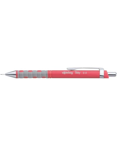 Creion automat Rotring Tikky - 0,5 mm, roșu - 1