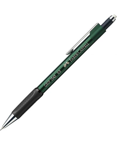 Creion automat Faber-Castell Grip - 0.5 mm, verde - 1