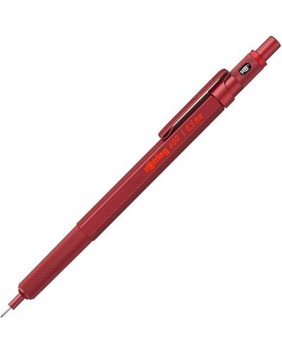 Creion automat Rotring 600 - 0,5 mm, roșu - 1