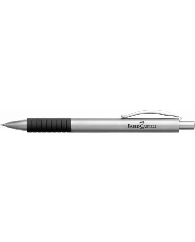 Creion automat Faber-Castell  Essentio - 0.7 mm, Culoare argintie - 1