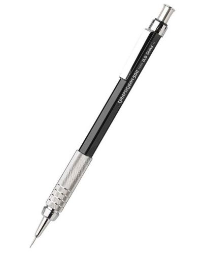 Creion automat Pentel - Graphgear 520, 0.5 mm, negru - 1