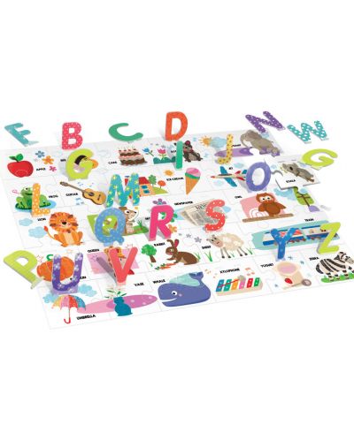 Puzzle educativ Headu Montessori - Alfabet, 3D - 2