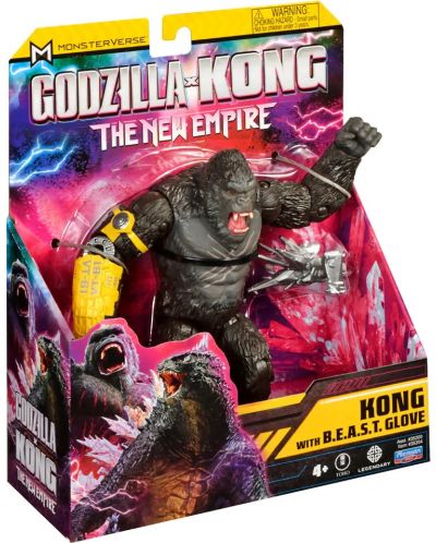 Figurina  MonsterVerse Godzilla x Kong - Kong , 15 cm - 2