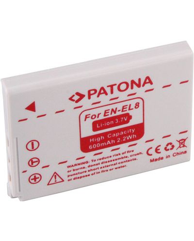 Baterie Patona - înlocuitor pentru Nikon EN-EL8, alb - 2