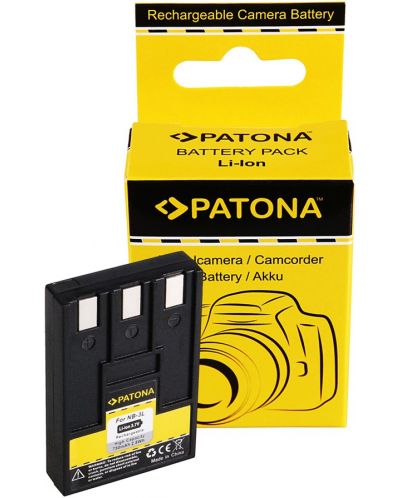 Baterie Patona - înlocuitor pentru Canon NB-3L, negru - 3