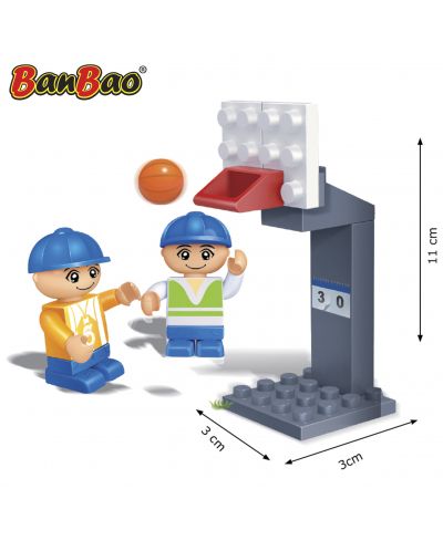 Constructor BanBao - Jucatori de baschet - 2