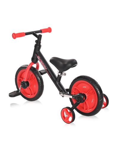 Bicicleta de echilibru Lorelli - Energy, negru si rosu - 3