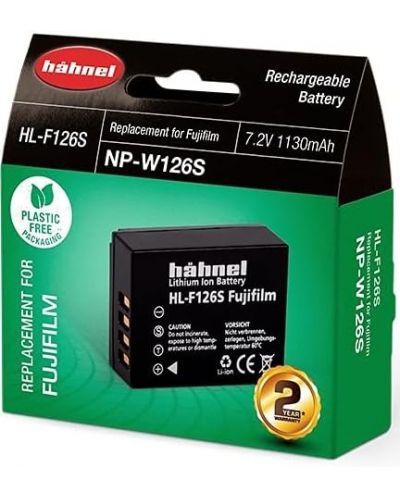 Baterie Hähnel - Li-Ion, FujiFilm NP-W126 - 3