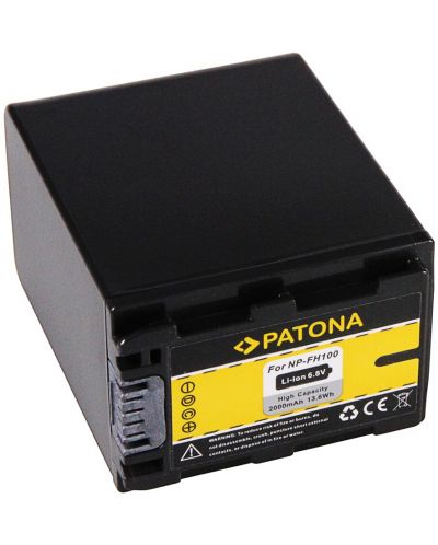 Baterie Patona -înlocuitor pentru Sony NP-FH100, negru - 2