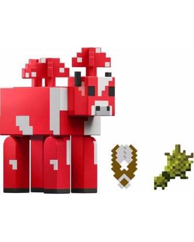 Figură  Minecraft - Mooshroom, 8 cm  - 5