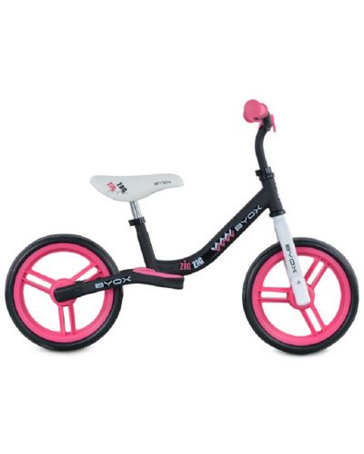 Bicicleta de balans Byox - Zig Zag, roz - 1