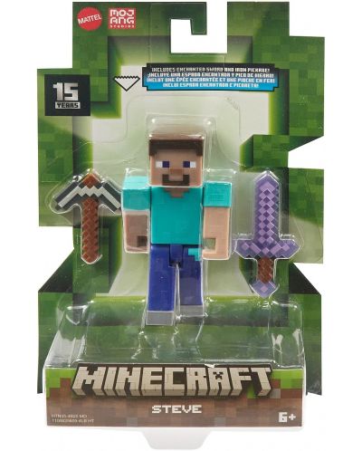 Figură  Minecraft - Steve, 8 cm   - 1