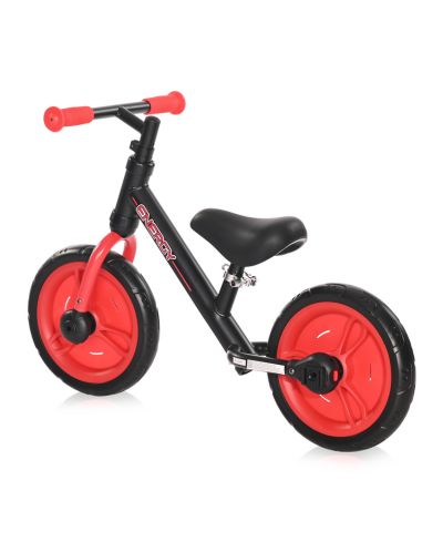 Bicicleta de echilibru Lorelli - Energy, negru si rosu - 6