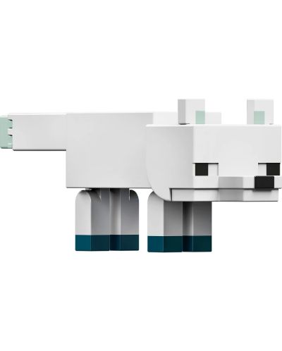 Figură  Minecraft - Arctic fox, 8 cm - 3