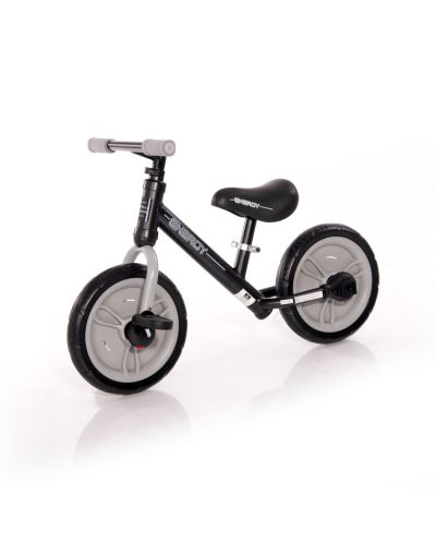 Bicicleta de echilibru Lorelli - Energy 2 în 1, negru și gri - 5