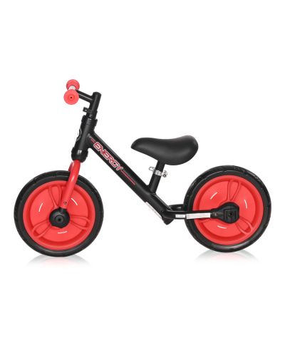 Bicicleta de echilibru Lorelli - Energy, negru si rosu - 5