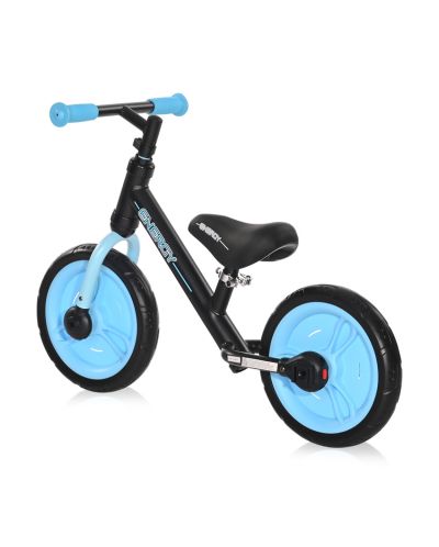 Bicicleta de echilibru Lorelli - Energy, negru si albastru - 6