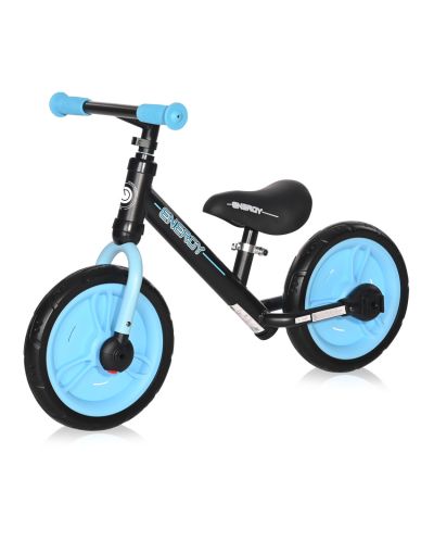Bicicleta de echilibru Lorelli - Energy, negru si albastru - 4