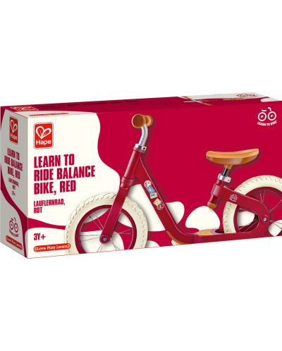 Bicicletă de echilibru Hape, roșu - 2