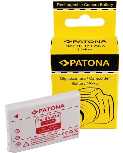 Baterie Patona - înlocuitor pentru Nikon EN-EL8, alb - 3