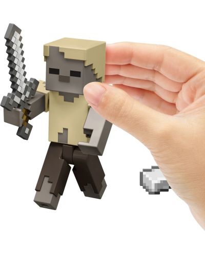 Figură  Minecraft - Husk, 8 cm  - 3