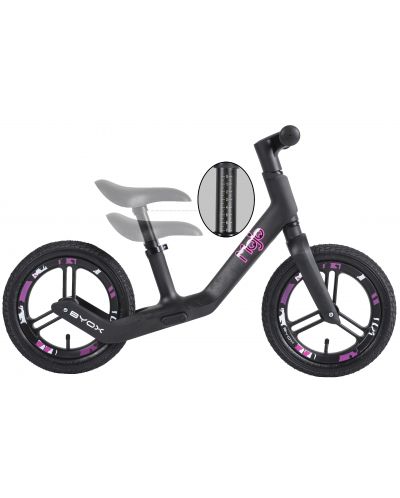 Bicicleta de echilibru Byox - Mojo, roz - 3