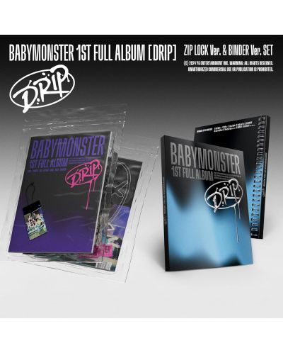 BABYMONSTER - DRIP, Zip Lock Version (CD Box) | Ozone.ro
