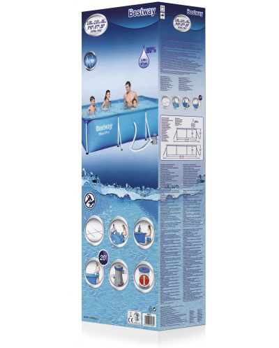 Piscina Bestway - Steel Pro, 300 x 201 x 66 cm - 3