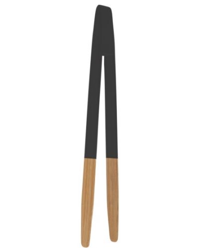 Cârlige de bambus Pebbly - 24 cm, negru - 2