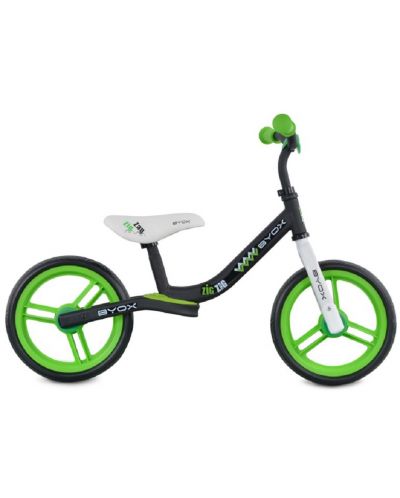 Bicicleta de balans Byox - Zig Zag, verde - 1