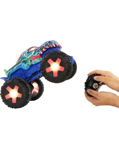 Buggy cu telecomandă Hot Wheels Monster Trucks - Mega Wrex, 1:15 - 6