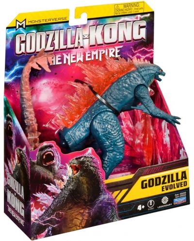 Figurină de bază MonsterVerse Godzilla x Kong - Godzilla evoluată, 15 cm - 2