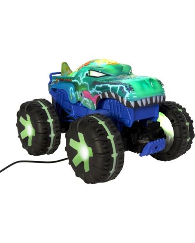 Buggy cu telecomandă Hot Wheels Monster Trucks - Mega Wrex, 1:15 - 2